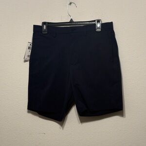 Ralph Lauren Men's Navy Flat Front Shorts